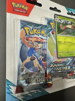 Pokemon Journey Together SV09 3-Pack Blister Set of 2! Brand New Factory Sealed - Image 2