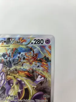 2023 Pokemon Crown Zenith: Galarian Gallery Mewtwo VSTAR GG44/GG70 - Image 3