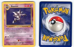 HAUNTER 21/62 RARE FOSSIL POKEMON UNLIMITED LP - Image 1