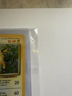 Pokemon Raichu 14/102 Base Set Holo Rare Unlimited 1999 LP Vintage ⚡ - Image 2