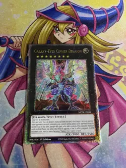 Yu-Gi-Oh! Galaxy-Eyes Cipher Dragon MP24-EN044 Quarter Century Secret 1st Ed - Image 1