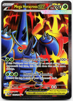 Pokemon TCG - Mega Heracross ex - 108/094 - ME02: Phantasmal Flames (PFL) - Image 3