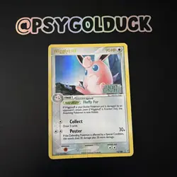 Pokemon Wigglytuff 13/100 Stamped Holo EX Crystal Guardians pld A2 - Image 1