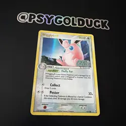 Pokemon Wigglytuff 13/100 Stamped Holo EX Crystal Guardians pld A2 - Image 2