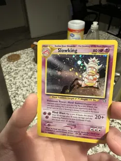 Pokemon TCG Slowking 14/111 Holo Rare WOTC Neo Genesis Light Play Condition - Image 4