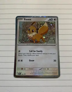 2025 Pokemon SV Destined Rivals Eevee Cosmos Holos Black Star Promos #200 - Image 1