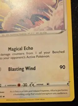 Altaria 143/195 Uncommon Sword & Shield: Silver Tempest Pokemon TCG - Image 5