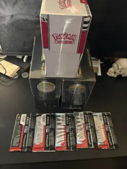 Pokemon Elite Trainer Box Lot - White Flare, Mega Evolution, Destined Rivals - Image 2