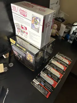 Pokemon Elite Trainer Box Lot - White Flare, Mega Evolution, Destined Rivals - Image 3