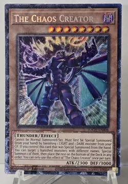 The Chaos Creator TOCH-EN006 Collector's Rare 1st Edition Yugioh TCG NM/M - Image 1