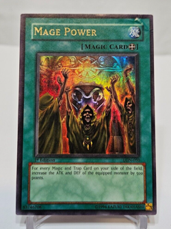 Mage Power LON-050 Ultra Rare 1st Edition Yugioh 6190 - Image 1