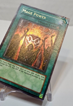 Mage Power LON-050 Ultra Rare 1st Edition Yugioh 6190 - Image 3