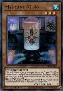 Myutant ST-46 EU 1st Ed Ultra Rare PHRA-EN085 Yu-Gi-Oh! - Image 1