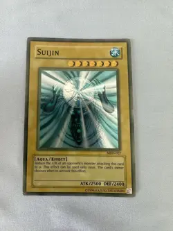 YUGIOH HEAVY FADED Suijin MRD-027 Super Rare Unlimited HP - Image 1