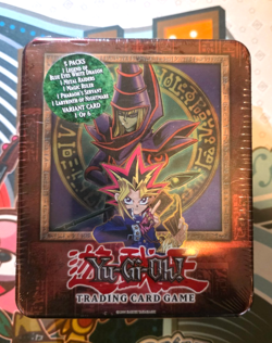 Yu-Gi-Oh! Dark Magician Yugi Collectors Tin SEALED - 2003 BPT - SEE Photos! - Image 1