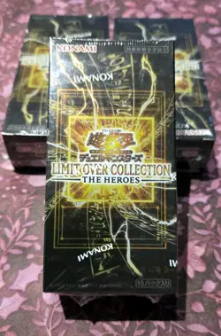 🇬🇧 Sealed Japanese YuGiOh Limit Over Collection The Heroes Box LOCH (UK) - Image 1