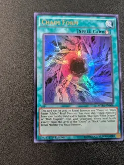 Chaos Form MVP1-EN008 Ultra Rare 1st Edition LP - Image 2