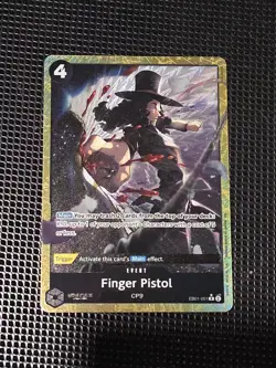 Finger Pistol (Alternate Art) EB01-051 Premium Booster -The Best- Vol. 2 Foil - Image 1