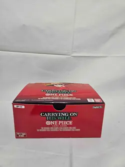 One Piece TCG: OP13 Carrying On His Will Booster Box New & UNSEALED English - Image 1