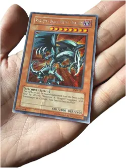 Red-Eyes Black Metal Dragon (Forbidden Memories FMR-001 Yu-Gi-Oh! VG Promo - Image 2