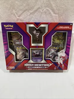 Pokemon TCG: Mega Mewtwo Y Figure Collection Box XY ERA 2015 New Factory Sealed - Image 1