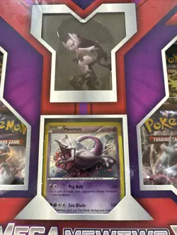 Pokemon TCG: Mega Mewtwo Y Figure Collection Box XY ERA 2015 New Factory Sealed - Image 3