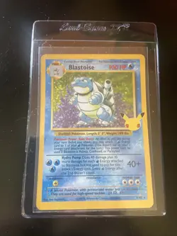 Pokemon TCG - Blastoise 2/102 - Holo Rare - Celebrations Classic Collection NM - Image 1