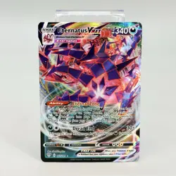 Pokemon TCG Eternatus VMAX 117/189 Darkness Ablaze Ultra Rare NM - Image 1