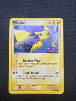 Pikachu 78/110 Holon Phantoms Reverse Holo Rare Pokemon TCG Nintendo LP - Image 1