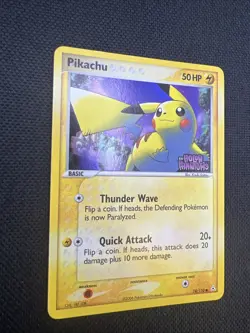 Pikachu 78/110 Holon Phantoms Reverse Holo Rare Pokemon TCG Nintendo LP - Image 2