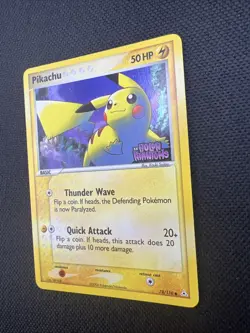 Pikachu 78/110 Holon Phantoms Reverse Holo Rare Pokemon TCG Nintendo LP - Image 3