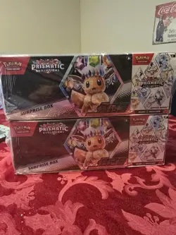 x2 Sam’s Club Pokemon Prismatic Evolutions Surprise Box & Booster Bundle - Image 1