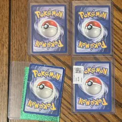 VINTAGE Pokemon Dark Charizard, Gloom, Charmeleon, Eevee. Team Rocket Lot of 4 - Image 2