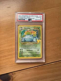 Pokemon Celebrations Blastoise #2 Charizard #4 Venusaur #15 PSA 10 Holo Lot - Image 5