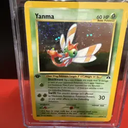 2001 Pokemon Neo Discovery 1st Edition Yanma Holo #17/75 CGC 8.5 NM/Mint+ Rare✨ - Image 3