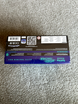 Pokemon SV09 Journey Together Elite Trainer Box TEAR In Seal, In Hand - Image 5