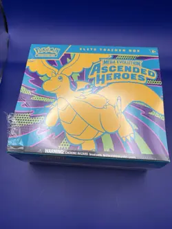 Pokemon TCG Ascended Heroes Elite Trainer Box ETB Factory Sealed Box Slight Tear - Image 1