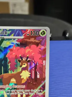 Deerling & Sawsbuck 165 + 166/162 - Temporal Forces - Illustration Rare Pokemon - Image 4