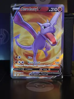 Pokemon TCG Aerodactyl V Full Art & 2 Aerodactyl Holos From 151 Set (Japanese) - Image 2