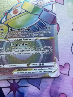 Magnezone VSTAR 198/196 Rainbow Secret Ultra Rare Lost Origin Pokemon TCG - Image 5