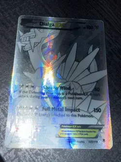 Pokemon Dialga EX Full Art Holo Secret Rare XY Phantom Forces 122/119 2014 - Image 1