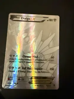 Pokemon Dialga EX Full Art Holo Secret Rare XY Phantom Forces 122/119 2014 - Image 5