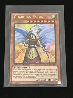 Guardian Eatos LC03-EN003 Unlimited YuGiOh Legendary Collection 3: Yugi's World - Image 1