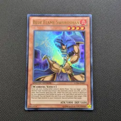 Yugioh Blue Flame Swordsman LC04-EN001 Ultra Rare Limited Edition LP - Image 1