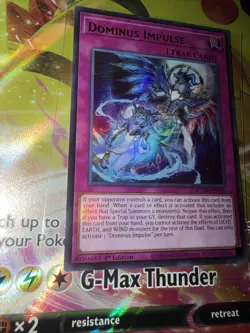 MZMU-EN126 Dominus Impulse Ultra Rare YuGiOh! NM - Image 3
