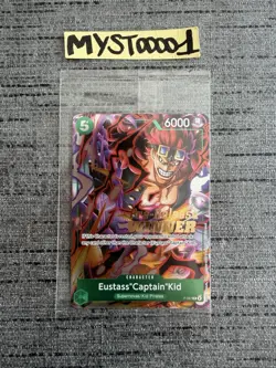 Carte One Piece Eustass Captain Kid P-067 Pre-Release WINNER Promo Scelle Sealed - Image 1