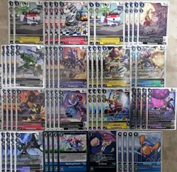 Digimon TCG - Appmon Poseidomon Deck + 50 Extra Cards - Image 2