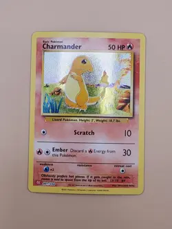 Charmander 001/034 Trading Card Game Classic Holo Near Mint (NM) - Image 2