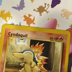 Cyndaquil Neo Genesis Set 1st Edition 57/111 Common Pokemon Card - Image 4