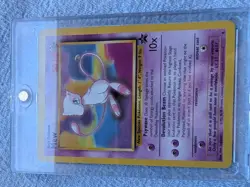 2x Mew Black Star Promo #8 Pokemon Card TCG Heavily Played Condition One Touch - Image 3